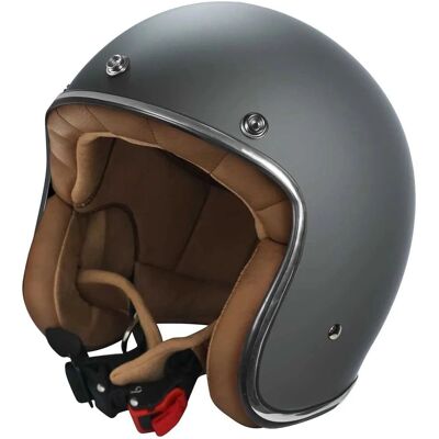 Casco Jet Stormer Kaki - Equipo de Seguridad Vintage Casco Jet Stormer Kaki - Equipo de Seguridad Vintage
