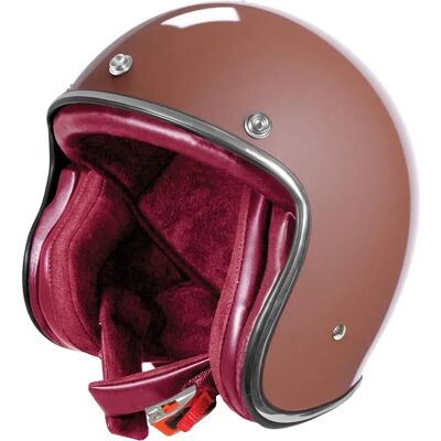 Casque Jet Stormer Quartz - Bord en métal, Doublure en cuir - Casque moto - Publicité Casque Jet Stormer Quartz - Bord en métal, Doublure en cuir - Casque moto - Publicité