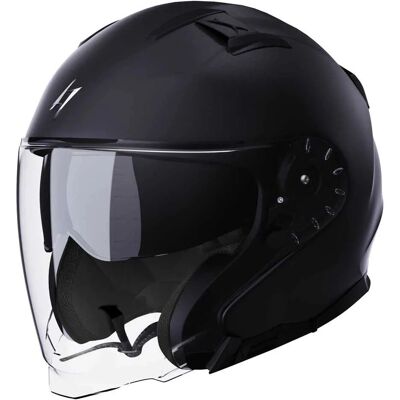 Casque moto jet Stormer RIVAL solide noir mat - Casque de moto - Publicité Casque moto jet Stormer RIVAL solide noir mat - Casque de moto - Publicité
