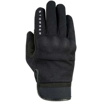 Gants Moto Stormer City 2.0 - Noir - Publicité Gants Moto Stormer City 2.0 - Noir - Publicité