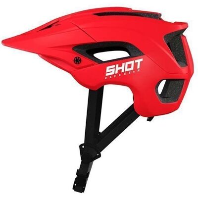 Shot Climb Matt Rot Helm - Mountainbike Ausrüstung Shot Climb Matt Rot Helm - Mountainbike Ausrüstung
