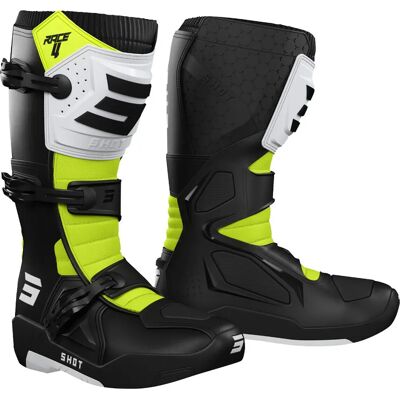 Shot Race 4 Motocross Stiefel - Leicht, Robust, Unisex Shot Race 4 Motocross Stiefel - Leicht, Robust, Unisex