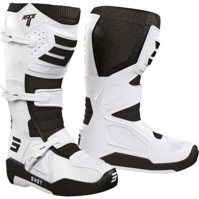 Botas de Moto Shot Race 4 Blancas - Botas de Moto Botas de Moto Shot Race 4 Blancas - Botas de Moto