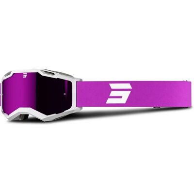 Shot Iris 2.0 Tech Motocross Brille - Weiss Pink - Unisex Shot Iris 2.0 Tech Motocross Brille - Weiss Pink - Unisex