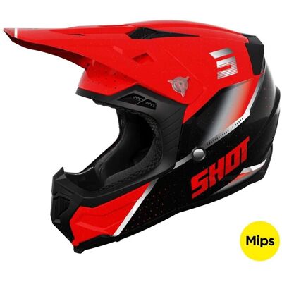 Casco Shot Honor Rosso/Nero - Casco Casco Shot Honor Rosso/Nero - Casco