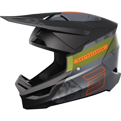 Casque Shot Furious Patrol - Noir-Khaki - Unisexe - Motocross - Publicité Casque Shot Furious Patrol - Noir-Khaki - Unisexe - Motocross - Publicité