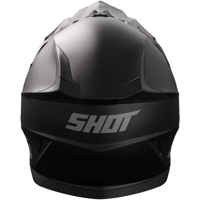 Shot Kinder-Helm Matteschwarz - Kinder Crosshelm Shot Kinder-Helm Matteschwarz - Kinder Crosshelm