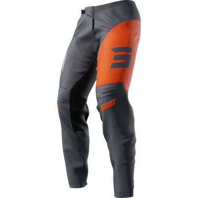 Pantalon Shot Devo Gris/orange - Pantalons de motocross - Publicité Pantalon Shot Devo Gris/orange - Pantalons de motocross - Publicité