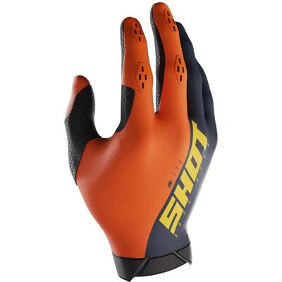 Gants Shot Lite Shot - Noir/Orange/Jaune - Gants - Publicité Gants Shot Lite Shot - Noir/Orange/Jaune - Gants - Publicité