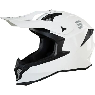 Shot Shot Lite Solid 2.0 Casque de Moto - XL - Blanc - Publicité Shot Shot Lite Solid 2.0 Casque de Moto - XL - Blanc - Publicité