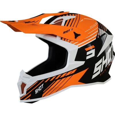 Casque de Motocross Shot Lite Fury - Noir Orange XL - Publicité Casque de Motocross Shot Lite Fury - Noir Orange XL - Publicité