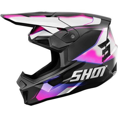 Casco Cross Shot Race Gear Astral Rosa - Casco Cross Casco Cross Shot Race Gear Astral Rosa - Casco Cross
