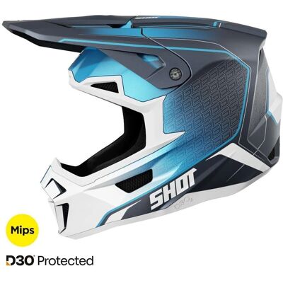 Shot Race Gear Crosshelm Shot Lite Challenger - Casco da Cross Shot Race Gear Crosshelm Shot Lite Challenger - Casco da Cross