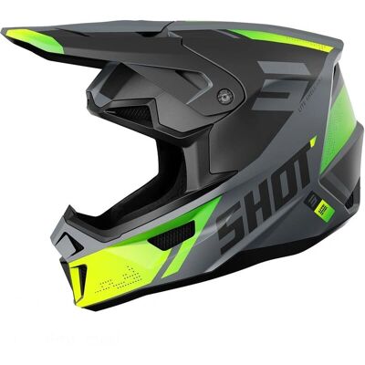 Casco Shot Lite Ultra Giallo Neon Glitter - Helmet Casco Shot Lite Ultra Giallo Neon Glitter - Helmet