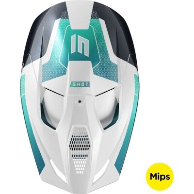 Casco Cross Shot Race Phaser - Turchese - Leggero e Sicuro Casco Cross Shot Race Phaser - Turchese - Leggero e Sicuro