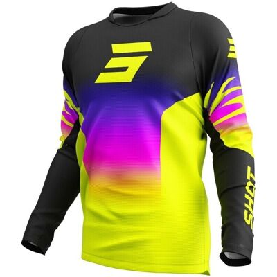 Shot Devo X-TREM Giallo Neon - Maglia da Cross Shot Devo X-TREM Giallo Neon - Maglia da Cross