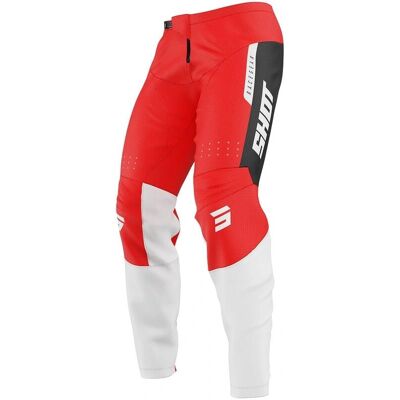Pantaloni moto Shot Race Gear Devo League Rosso - Pantaloni moto Pantaloni moto Shot Race Gear Devo League Rosso - Pantaloni moto