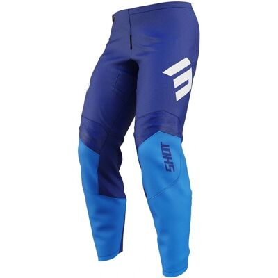 Shot Draw Instinct Blaue Motocross-Hose - Schutzkleidung Shot Draw Instinct Blaue Motocross-Hose - Schutzkleidung