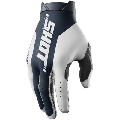 Shot Lite Pro Blau Weiß - Motorradhandschuhe Shot Lite Pro Blau Weiß - Motorradhandschuhe