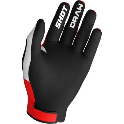 Guantes de Cross Shot Race Gear - Sky Rojos - Talla 9 Guantes de Cross Shot Race Gear - Sky Rojos - Talla 9
