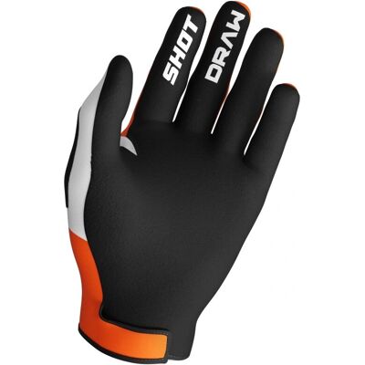Guantes de Motocross Shot Sky Naranja - Protección y Comodidad Guantes de Motocross Shot Sky Naranja - Protección y Comodidad