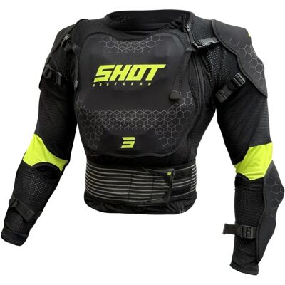 Shot Race Gear Optimal 2.0 Neon Gelb Schutzweste - Protektor Weste Shot Race Gear Optimal 2.0 Neon Gelb Schutzweste - Protektor Weste