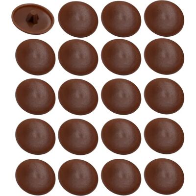 CYCLINGCOLORS 20x plastic doppen voor schroeven 11,5 mm - Accessoire CYCLINGCOLORS 20x plastic doppen voor schroeven 11,5 mm - Accessoire