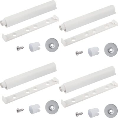 CYCLINGCOLORS - PushToOpenMagnetic - Wit - 4-Pack - Magnetische Deursluiting CYCLINGCOLORS - PushToOpenMagnetic - Wit - 4-Pack - Magnetische Deursluiting