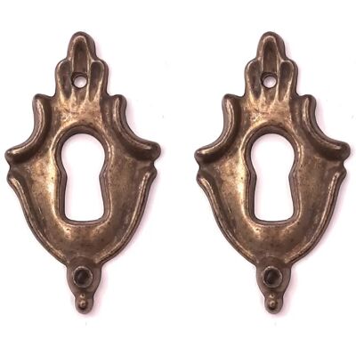 CYCLINGCOLORS - Rosette - 26x47mm - Bronze - Furn HW CYCLINGCOLORS - Rosette - 26x47mm - Bronze - Furn HW