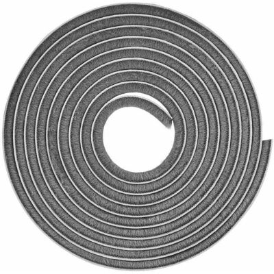 CYCLINGCOLORS - 7x9mm x2,5m - deur/raam borstelafdichting CYCLINGCOLORS - 7x9mm x2,5m - deur/raam borstelafdichting