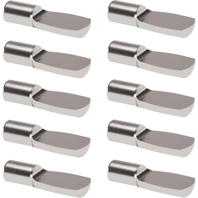 Cyclingcolors 10x Plankdragers - Staal, Nikkel, 4mm Steun - Plankbeugels Cyclingcolors 10x Plankdragers - Staal, Nikkel, 4mm Steun - Plankbeugels