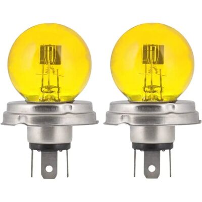 CYCLINGCOLORS - P45T R2 - Jaune - 12V 45/40W - Light bulb - Publicité CYCLINGCOLORS - P45T R2 - Jaune - 12V 45/40W - Light bulb - Publicité
