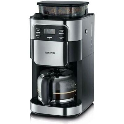 Cafetière Severin 4810 - Broyeur intégré, 1,4L, 1000W - Publicité Cafetière Severin 4810 - Broyeur intégré, 1,4L, 1000W - Publicité