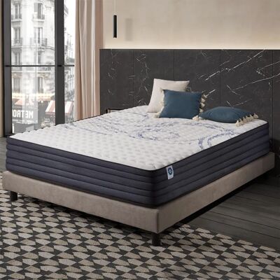 Matelas en latex bleu Naturalex - 140x200cm - 32cm d'épaisseur - Publicité Matelas en latex bleu Naturalex - 140x200cm - 32cm d'épaisseur - Publicité