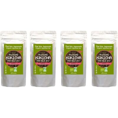 Aromandise Ekologiczna japońska Kukicha zielona herbata - Łodygi Aromandise Ekologiczna japońska Kukicha zielona herbata - Łodygi