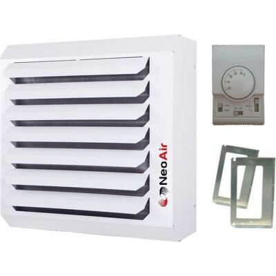 Azura Home Design - AEROtherm neo 25 kw - Controlador de 3 velocidades - Calentador eléctrico de pared Azura Home Design - AEROtherm neo 25 kw - Controlador de 3 velocidades - Calentador eléctrico de pared