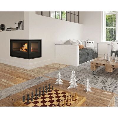 Azura Home Design - Inserto para chimenea con turbina - 11,5 kW Holguin Azura Home Design - Inserto para chimenea con turbina - 11,5 kW Holguin