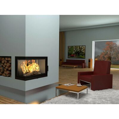 Azura Home Design Levio - Inserto de chimenea Azura Home Design Levio - Inserto de chimenea