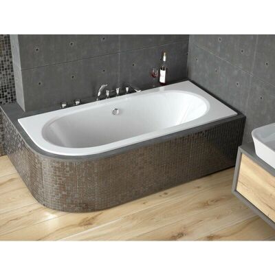 Azura Home Design Hilio Bañera - 150cm - Blanco - Calidad Europea Azura Home Design Hilio Bañera - 150cm - Blanco - Calidad Europea
