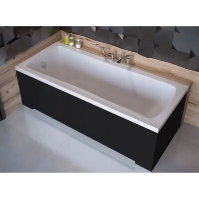 AZURA HOME DESIGN - MIRANO II - 140x70 cm - Negro - Bathtub AZURA HOME DESIGN - MIRANO II - 140x70 cm - Negro - Bathtub