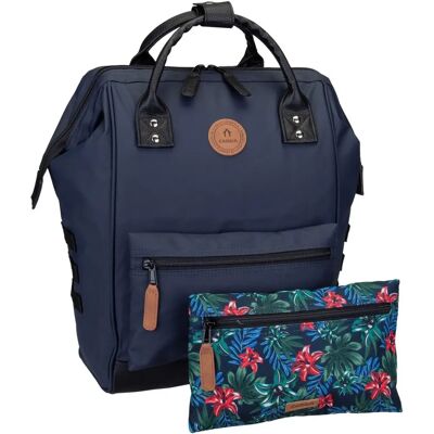 Cabaia Mittel Rucksack - 23L Vegan Robust - Blau - Rucksack Cabaia Mittel Rucksack - 23L Vegan Robust - Blau - Rucksack