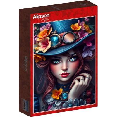 Alipson Puzzle La Femme au Chapeau - Puzzle - Publicité Alipson Puzzle La Femme au Chapeau - Puzzle - Publicité