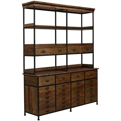 INTERIOR'S - Manufacture Interior's - Marron - Buffet Cabinet - Publicité INTERIOR'S - Manufacture Interior's - Marron - Buffet Cabinet - Publicité