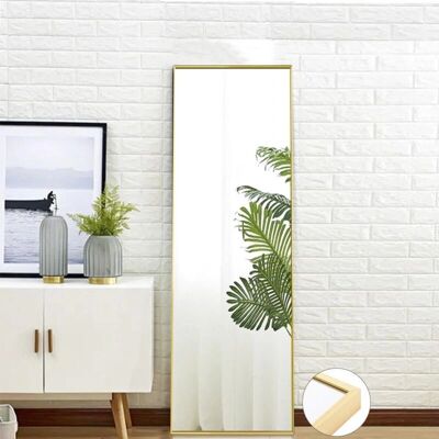 TANANT - Specchio a figura intera 150x40 cm - Negro - Mirror TANANT - Specchio a figura intera 150x40 cm - Negro - Mirror