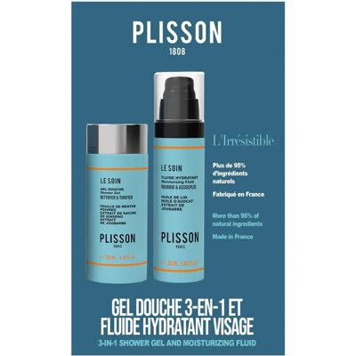 Plisson Healthy Glow Duo - Nettoyant visage & gommage - Publicité Plisson Healthy Glow Duo - Nettoyant visage & gommage - Publicité