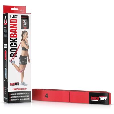 Rocktape Flex Banda di Resistenza Pesante - Banda di resistenza per flessibilità e prestazioni Rocktape Flex Banda di Resistenza Pesante - Banda di resistenza per flessibilità e prestazioni