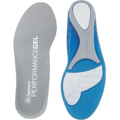 Ironman Performance Gel Insoles - Shock Absorbing Sports Footbeds Ironman Performance Gel Insoles - Shock Absorbing Sports Footbeds