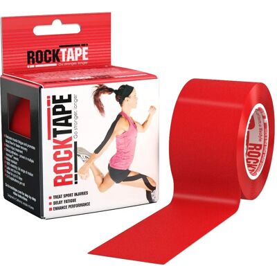 Rocktape Ipoallergenico Sportivo Resistente all'acqua Rosso - Nastro sportivo Rocktape Ipoallergenico Sportivo Resistente all'acqua Rosso - Nastro sportivo