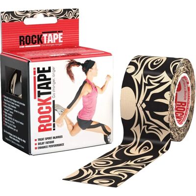 Nastro di Kinesiologia Rocktape Forte - Rotolo a Motivo Nastro di Kinesiologia Rocktape Forte - Rotolo a Motivo