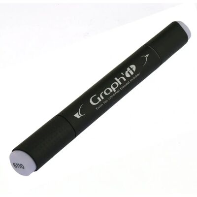 Graph'It Podwójny marker z końcówką - biały - Markery Graph'It Podwójny marker z końcówką - biały - Markery